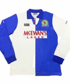 Blackburn Rovers Home Shirt 1994/95 Full Sleeves