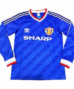Manchester United Away Shirt 1986-88 Full Sleeves