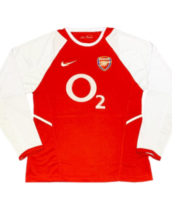 Arsenal Home Shirt 2002/04 Full Sleeves