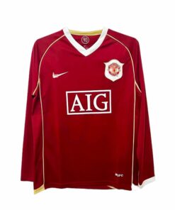 Manchester United Home Shirt  2006/07 Full Sleeves