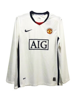 Manchester United Away Shirt  2008/09 Full Sleeves