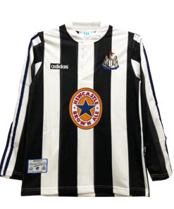 Newcastle United Home Shirt 1995/97 Full Sleeves