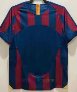 Barcelona Home Shirt  2005/06 UEFA Champion