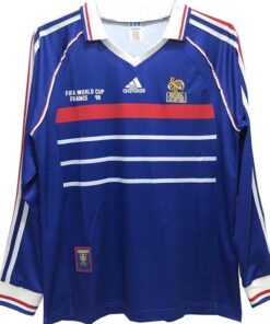 France Home Shirt  1998 Full Sleeves