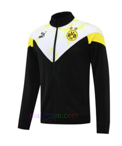 Borussia Dortmund Black & White Tracksuit 2022/23 Full Zip