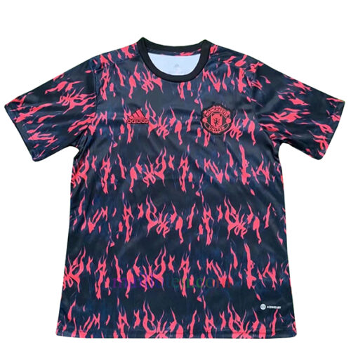 Manchester United Black & Red Training Jersey 2022/23