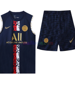 Paris Saint-Germain Dark Blue Sleeveless Training Kit 2022/23