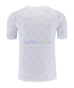 Paris Saint-Germain White Training Kits 2022/23 ( ALL LOGO & blue patterned shorts)