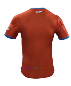 SSC Napoli Red Jersey 2022/23 Maradona Memorial Version