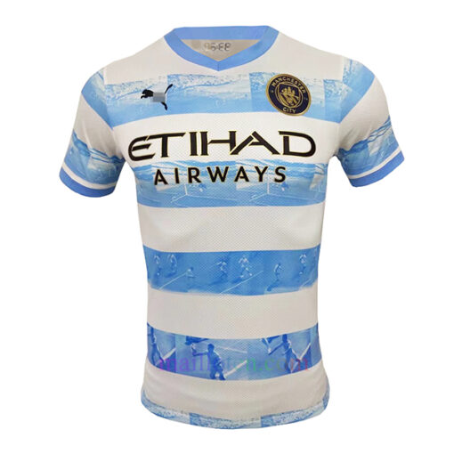 Manchester City White Pre-match Shirt 2022/23