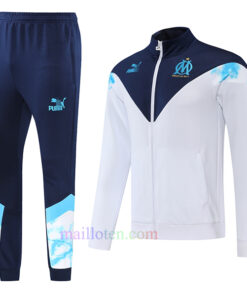 Olympique Marseille White Tracksuit 2022/23 Full Zip