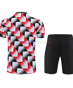 Manchester United Black & Red Patterned Training Kits 2022/23