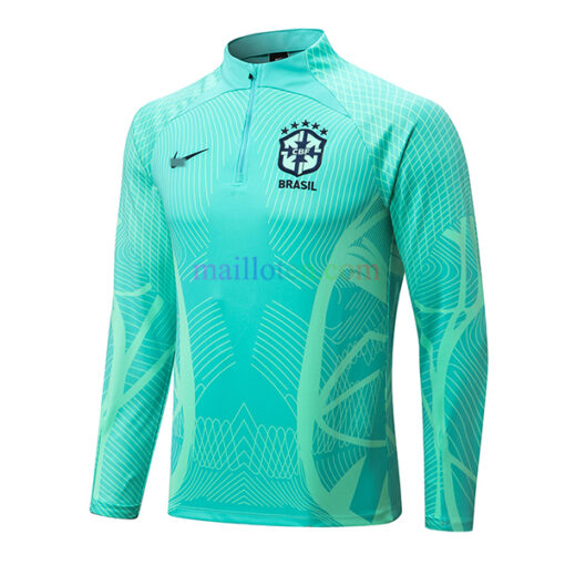 Brazil Avocado green Training Drill Kit 2022/23（full-body print）