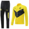 Borussia Dortmund Black & White Tracksuit 2022/23 Full Zip