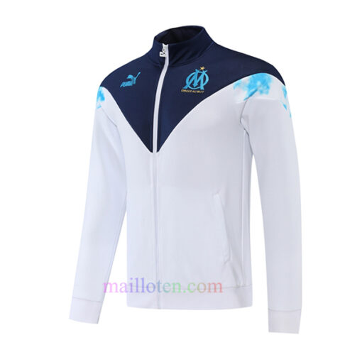 Olympique Marseille White Tracksuit 2022/23 Full Zip