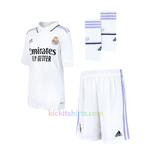 Real Madrid Home Kid Kits 2022/23