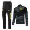 Borussia Dortmund Black & White Tracksuit 2022/23 Full Zip