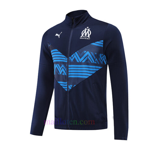 Olympique Marseille Dark Blue Tracksuit 2022/23 Full Zip