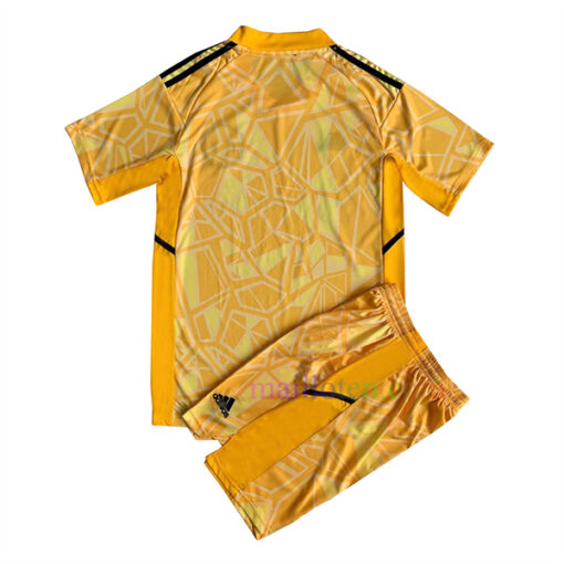 Manchester United Yellow Goalkeeper Kit Kids