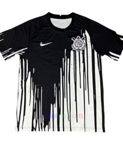 Corinthians Black & White Training Shirt 2022/23