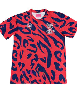 Arsenal Blue & Red Pre-match Training Jersey 2022/23 Co-branded Version