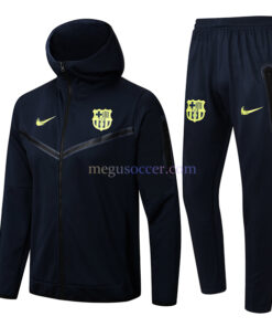 Barcelona Dark Blue Hoodie Kit 2022/23