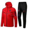 Paris Saint-Germain Red Hoodie Kit 2022/23