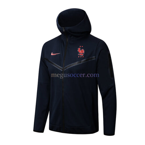 France Dark Blue Hoodie Kit 2022