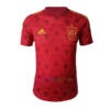 Spain Red Patterned Shirt 2022/23