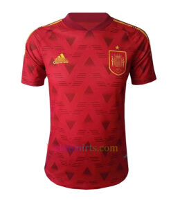 Spain Red Patterned Shirt 2022