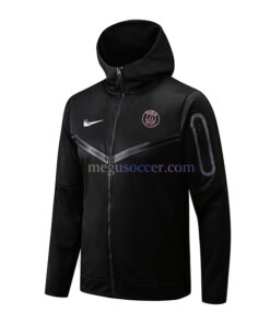 Paris Saint-Germain Black Hoodie Kit 2022/23