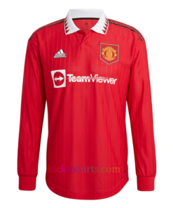 Manchester United Home Shirt 2022/23 Player Version Full Sleeves