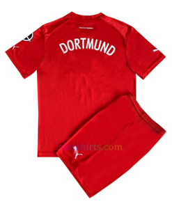 Borussia Dortmund Red Goalkeeper Kit Kids 2022/23