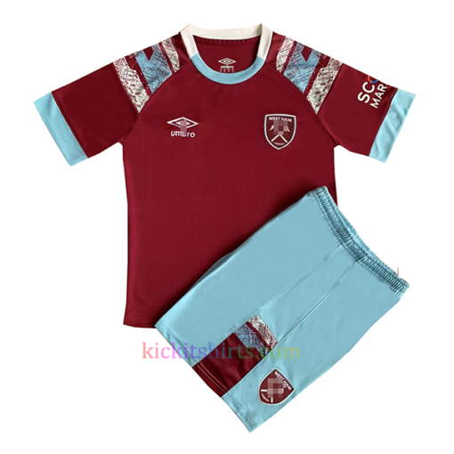 West Ham United Home Kit Kids 2022/23
