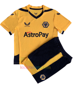 Wolves Home Kit Kids 2022/23