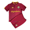 AS Roma Home Kit Kids 2022/23
