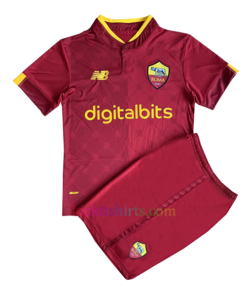 AS Roma Home Kit Kids 2022/23