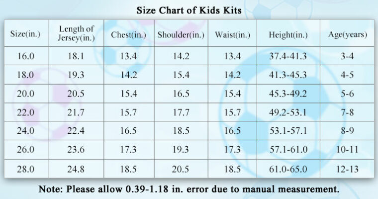size of Real Madrid Goalkeeper Kit Kids 2023/24