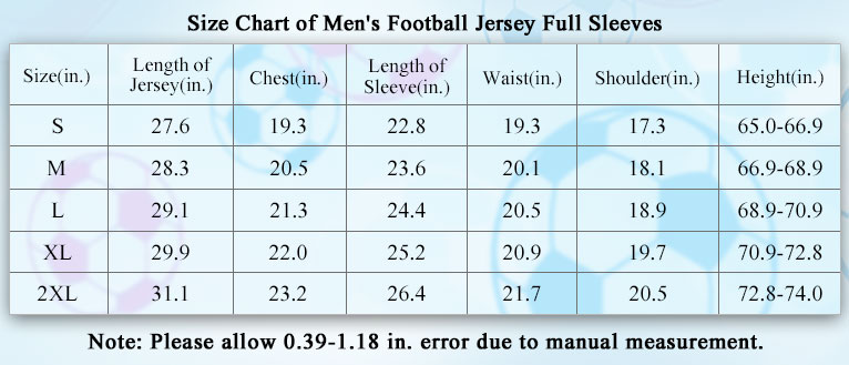 size of Manchester City Away Shirt 2023/24 Full Sleeves