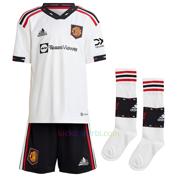 Manchester United Away Kit Kids 2022/23