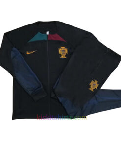 Portugal Black Tracksuit 2022 Full Zip