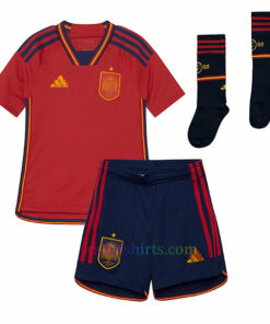 Spain Home Kit Kids 2022
