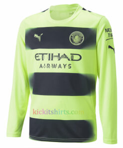 Manchester City Third Shirt 2022/23 Full Sleeves