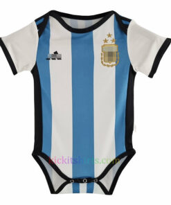 Argentina Home Three Stars Baby Bodysuit 2022