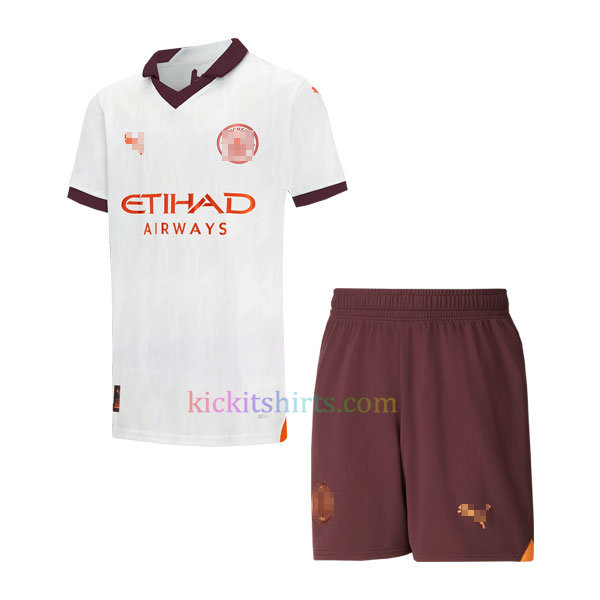 Manchester City Away Kit Kids 2023/24
