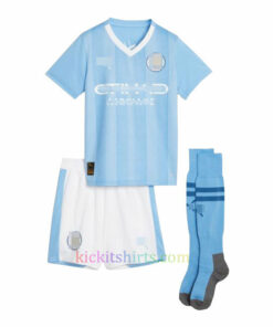 Manchester City Home Kit Kids 2023/24