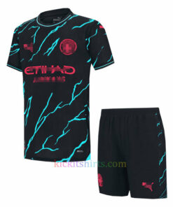 Manchester City Third Kit Kids 2023/24