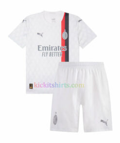 AC Milan Away Kit Kids 2023/24