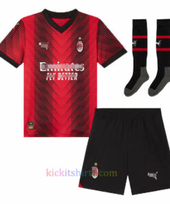 AC Milan Home Kit Kids 2023/24