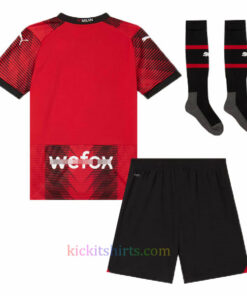 AC Milan Home Kit Kids 2023/24